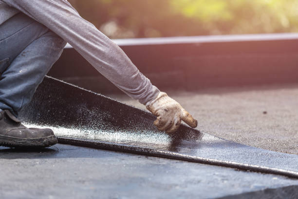 Professional Exterior Waterproofing technician working in New Baltimore, VA